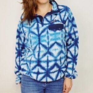 Patagonia Womens Synchilla Snap-T, Diamond Dancer